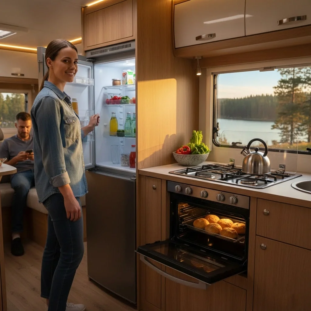 Karavanlar İçin En Uygun Buzdolabı, Ocak ve Fırın