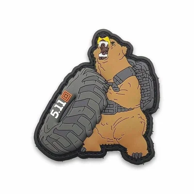 5.11 81374-999-1 Sz (Bear - Ayi )patch