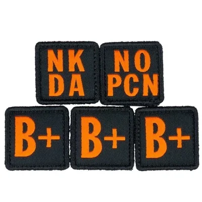 5.11 Blood Type Patch Kit B Positive