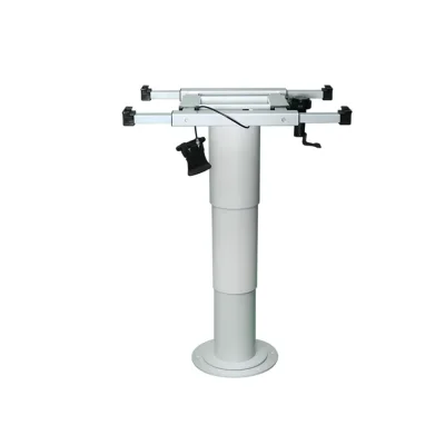 Suga 360° Döner Zemine Vidalanabilir Yükseklik Ayarlı Teleskopik Masa Ayağı