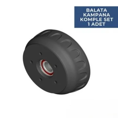 KNOTT 20-2425/1 200x50 mm 5x112 Kampana ve Fren Balata Seti