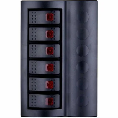 Bfy Switch Panel Otomatik Sigortalı Işıklı - B.S 6lı