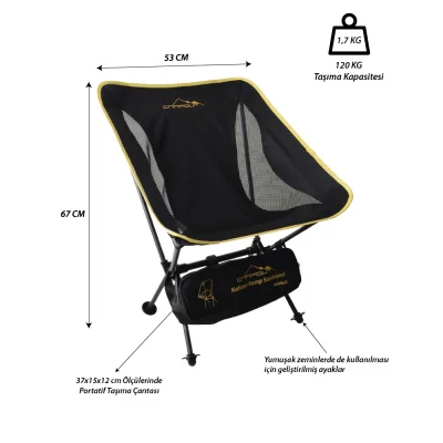 CAMPOUT PRATİK KAMP SANDALYESİ