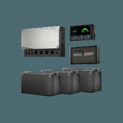 EcoFlow Power Kits 15kWh 5kVA 48V Karavan Enerji Sistemi