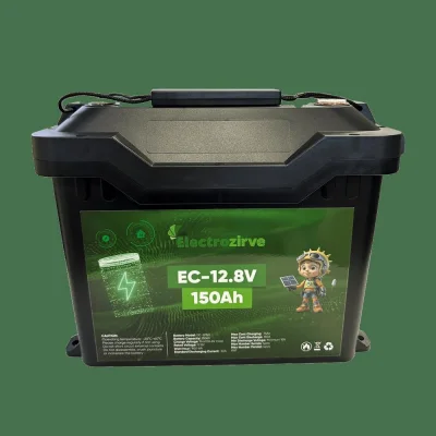 ELC-ITG-BOX Electrozirve 12.8V 150Ah Lityum (LiFePO4) Batarya