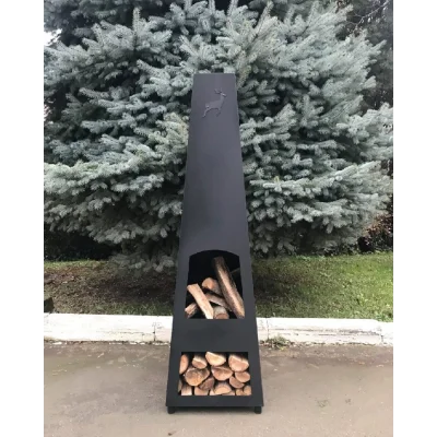 FETHİYE BAHÇE ŞÖMİNE