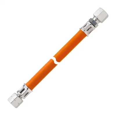 GOK Gaz Bağlantı Hortumu - 400 mm / 8 mm (Yeni Shell)