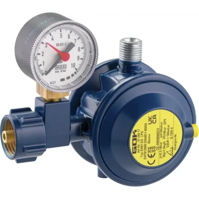 GOK Marin Gaz Regülatörü - Korozyona Dayanıklı 30mbar 1.5 kg/h