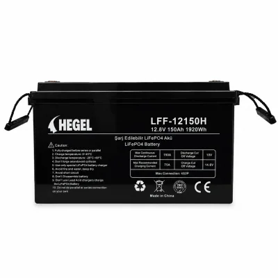 HEGEL LİFEPO4 LİTYUM AKÜ 12.8V 150AH