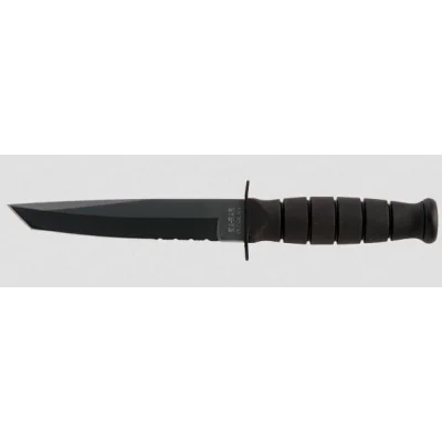Ka-bar 1255 Short Siyah Tanto Serir Bıçak
