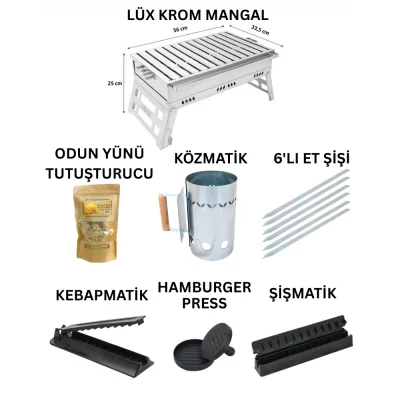 LUX KROM MANGAL PREMİUM SET