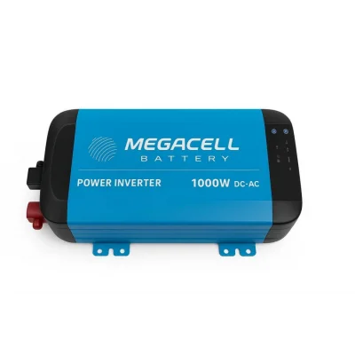 Megacell 12V 1000W Tam Sinüs İnvertör - 2000W Tepe Güç