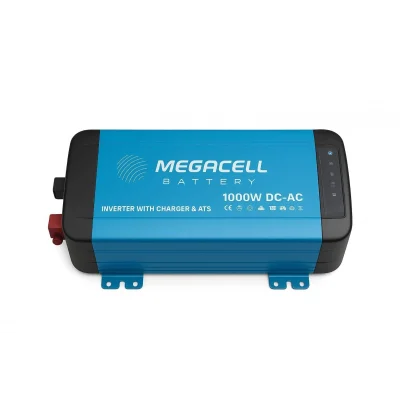 Megacell 12V 1000W Tam Sinüs Şarjlı İnvertör (UPS Özellikli)