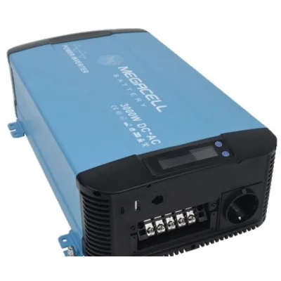 Megacell 12V 3000W Tam Sinüs İnvertör - 6000W Tepe Güç