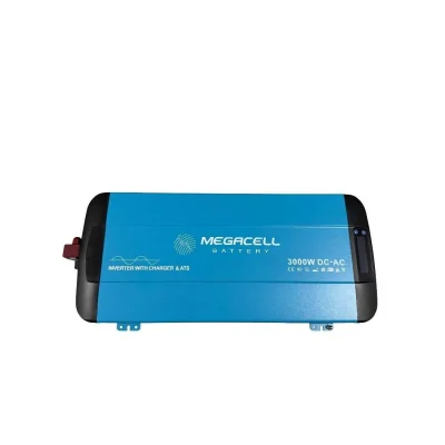 Megacell 24V 3000W Tam Sinüs Şarjlı İnvertör - 6000W Tepe Güç