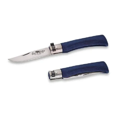 Old Bear 17 Cm Lamine Mavi Ahşap 6 3/4 S Çakı