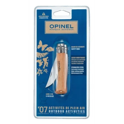 Opinel Inox Kayin Saplı 7 No Çakı Ambalaj (000654)