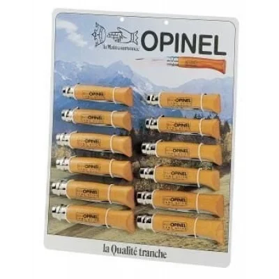 Opinel Karbon Kayin Saplı 6-7-8 No Çakı Seti (182085)