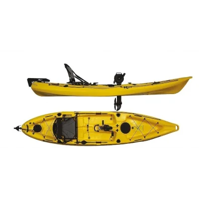 SEAFLO RPA123 375 cm 215 kg Sarı Tek Kişilik Pedallı Balıkçı Kanosu