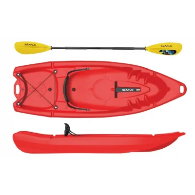 SEAFLO BQA078 237 cm 107 kg Kırmızı Sit-on-Top Kano