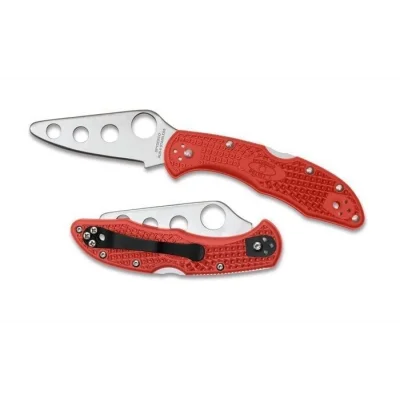 Spyderco C11tr Delica Trainer Kırmızı Çakı