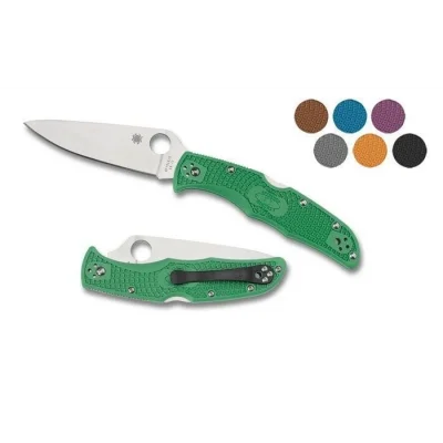 Spyderco Endura Flat Mavi Ground Çakı