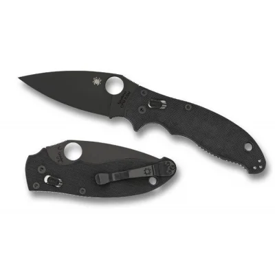 Spyderco Manix 2 Siyah Çakı (C101gpbbk2)
