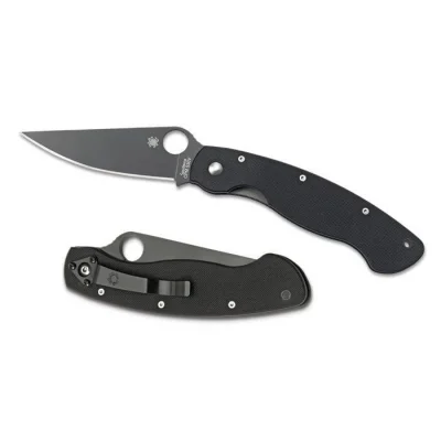 Spyderco Military G-10 Siyah Çakı