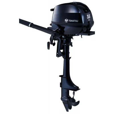 TOHATSU MFS 3.5 BL 3.5 HP Uzun Şaft Manuel 4 Zamanlı Dıştan Takma Deniz Motoru