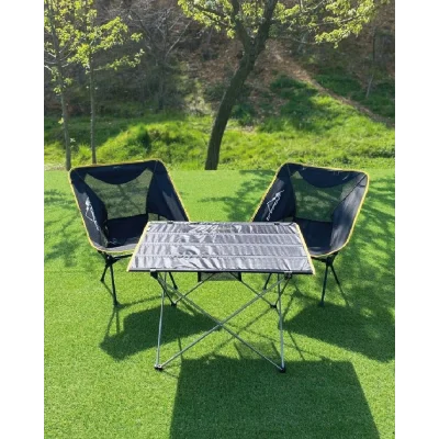 Ultralight Masa + 2 Pratik Sandalye Set