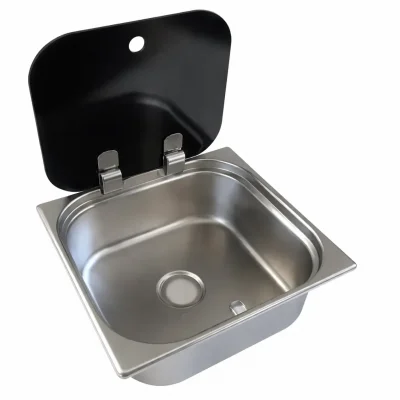 Univercal Krom Paslanmaz Eviye Cam Kapaklı 34x32.5