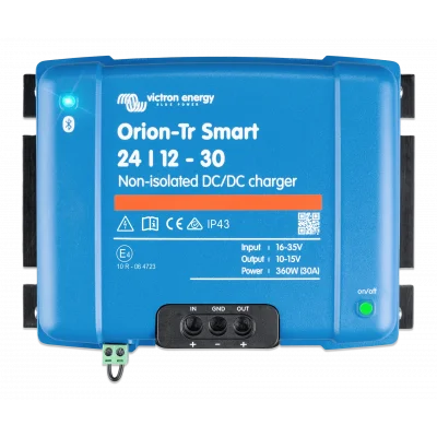 Victron DC-DC Akü Şarj Cihazı İzolasyonsuz Akıllı Orion-Tr Smart Non-isolated 24/12 30A Battery Charger (ORI241236140)