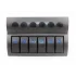 Bfy 6lı Switch Panel, Mavi Işıklı ve Otomatik Sigortalı