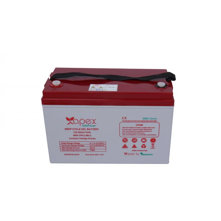 12V 100Ah Safepower Jel Akü Apex