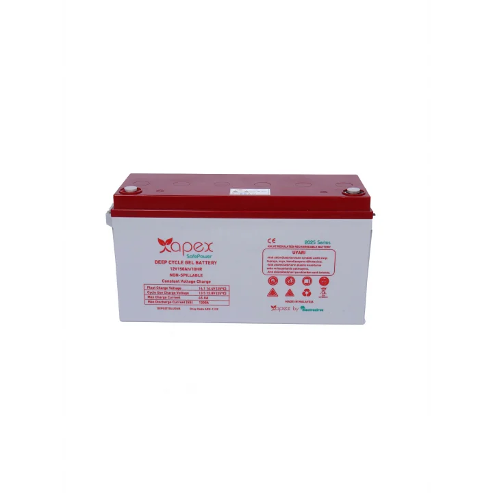 12V 150Ah Safepower Jel Akü Apex