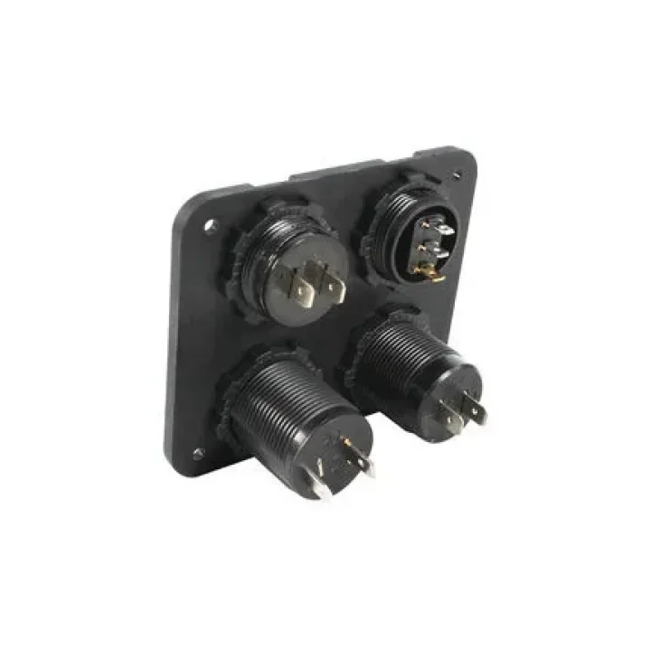 12V 2 USB ŞARJ SOKETİ+VOLTMETRE ÇAKMAKLIK +ON OFF DÜĞMESİ