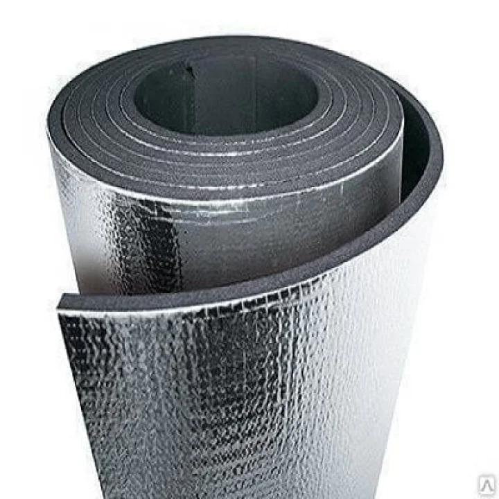 Elastomerik Kauçuk Yapışkanlı Folyolu Yalıtım Malzemesi 13mm (18m²)