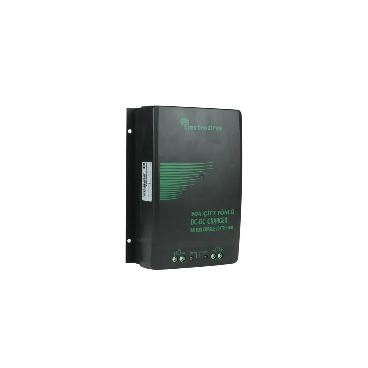30A Dc-Dc Bidirection Charger Akü Şarj Kontrol+Ekran
