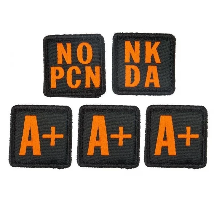 5.11 Blood Type Patch Kit A Positive