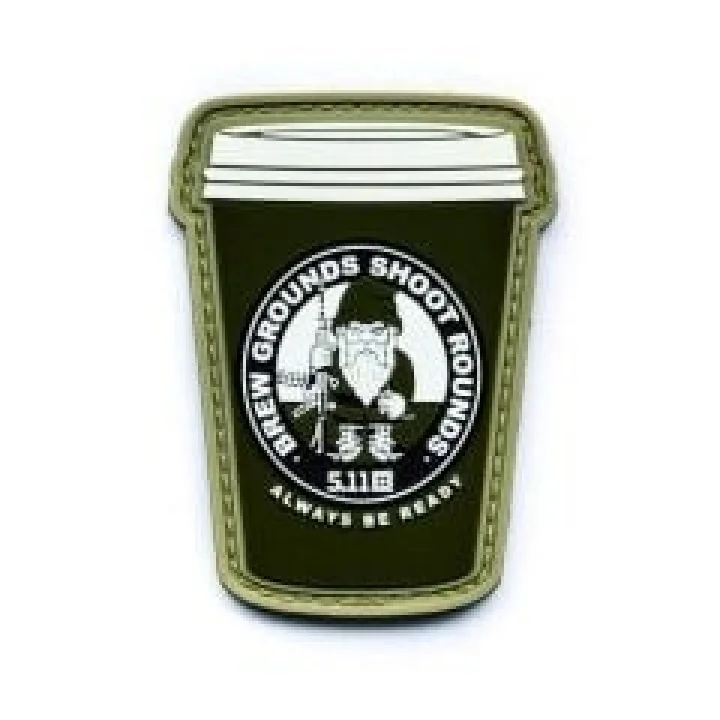 5.11 Brewed Grounds To Go Patch