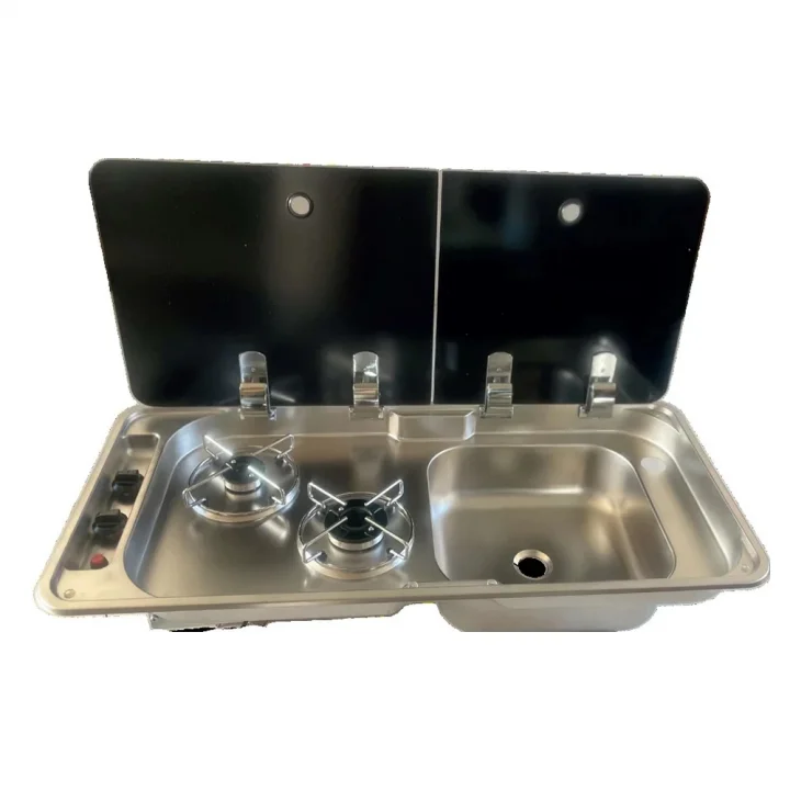 Univercal Kombinasyonlu Paslanmaz Krom Ocak 36×78 cm