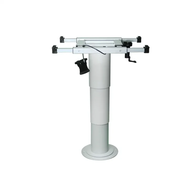 Suga 360° Döner Zemine Vidalanabilir Yükseklik Ayarlı Teleskopik Masa Ayağı