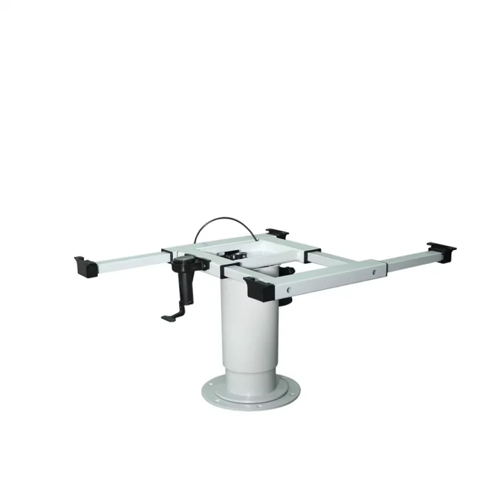 Suga 360° Döner Zemine Vidalanabilir Yükseklik Ayarlı Teleskopik Masa Ayağı