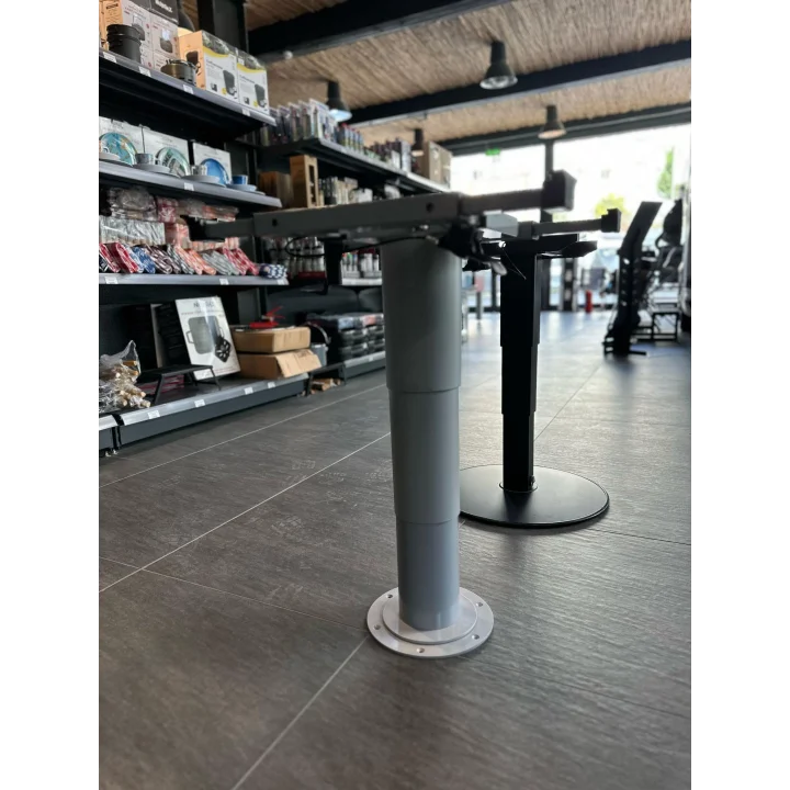 Suga 360° Döner Zemine Vidalanabilir Yükseklik Ayarlı Teleskopik Masa Ayağı