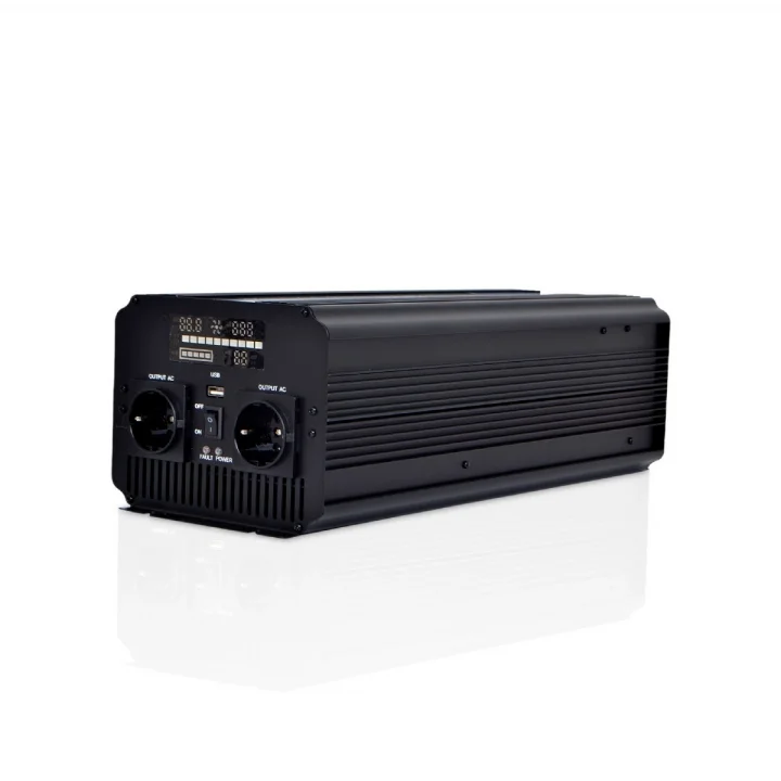 Sensation 3000W Watt 3Kw Tam Sinüs Şarjlı (20A) İnvertör Ekranlı 12V / 220V Çevirici İnverter