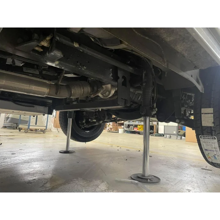 WANII 10 Ton Hidrolik Motokaravan ve Çekme Karavan Dengeleme (Leveling) Sistemi