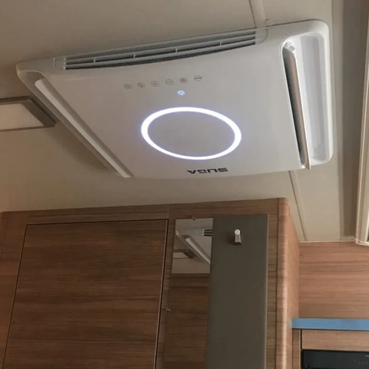 SUGA 9000 BTU Wi-Fi Özellikli Karavan Tavan Kliması (Isıtma/Soğutma 2500W)