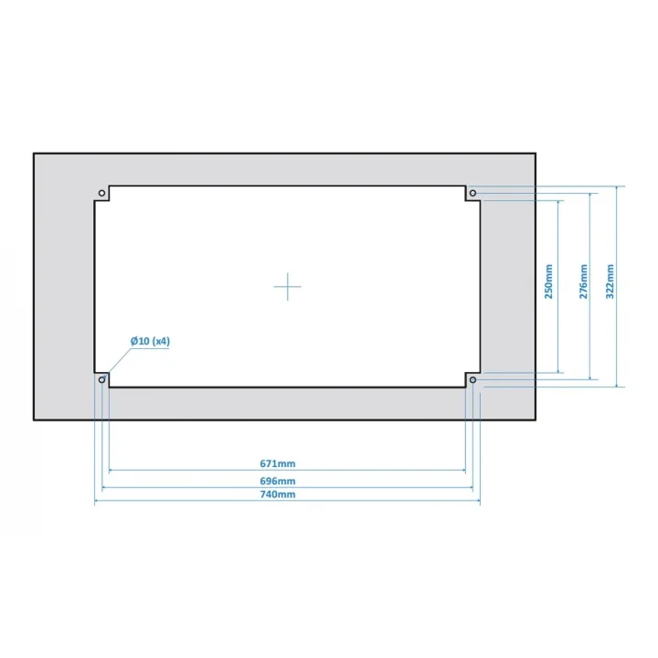 Thetford Topline 931 Seramik 3 Gözlü Karavan Ocağı