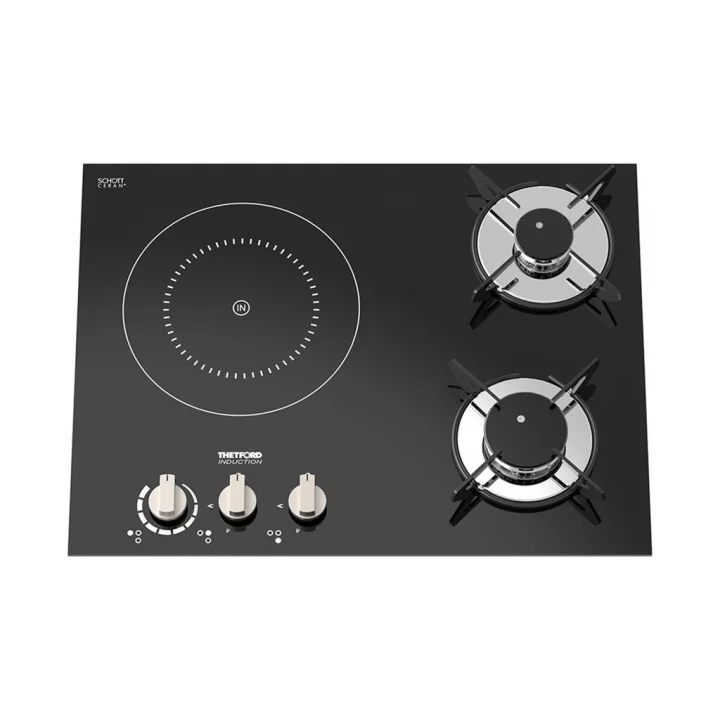 Thetford Topline 981 Hibrit Karavan Ocağı 3 Gözlü (2 Gaz + 1 220V)