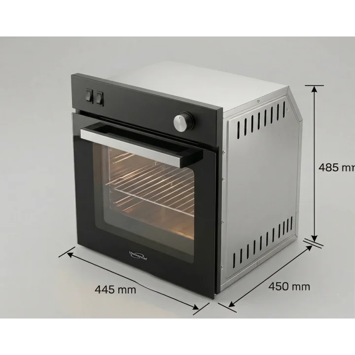 Univercal Merkezi Brülörlü LPGli 220V Karavan Fırını – Ankastre Gazlı Fırın